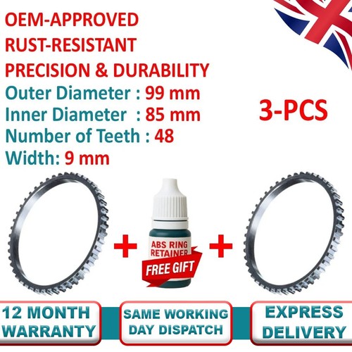 Rear abs reluctor ring for - rear,