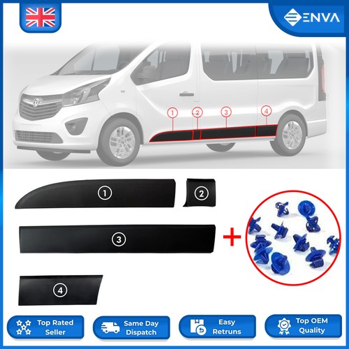 Left side moulding panel set - moulding,