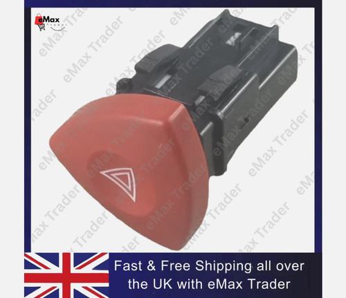 Hazard warning switch - warning, button