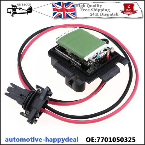 Heater blower fan resistor - fan,