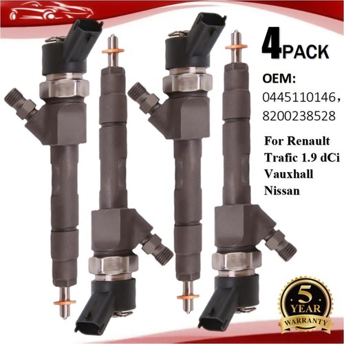 4xfuel injector for renault - injector,