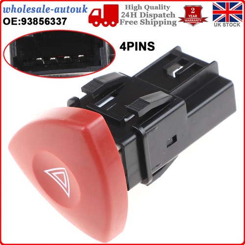 Hazard warning switch button - hazard,